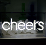 Insegna Neon con scritta decorativa Cheers Wd Lifestyle