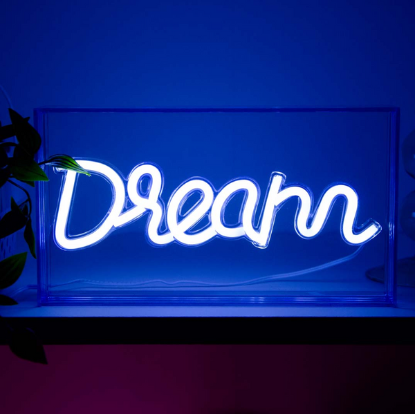 Insegna Neon con scritta decorativa Dream Wd Lifestyle