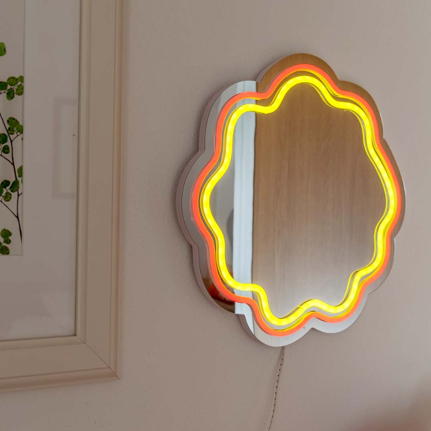 Specchio neon decorativo WD Lifestyle