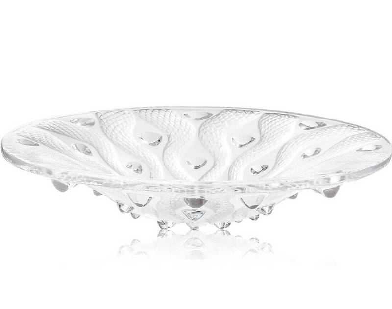 Coppa centrotavola Serpentine Lalique