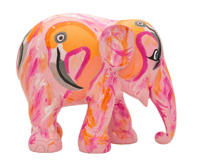 Elefante I Want to be Pink and Fluffy H. 20cm Elephant Parade