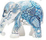 Elefante Tatoo Indigo H. 30cm Elephant Parade