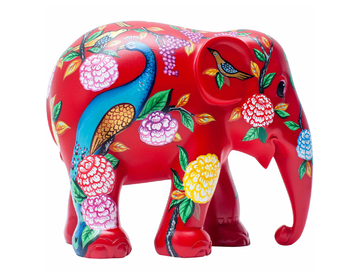 Elefante Peacock Garden H. 30cm Elephant Parade