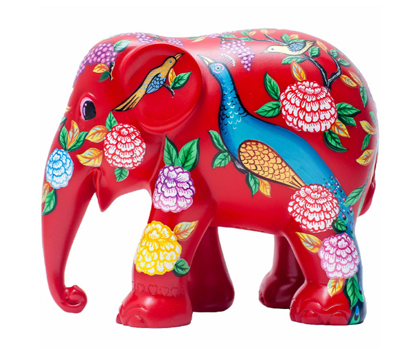 Elefante Peacock Garden H. 30cm Elephant Parade