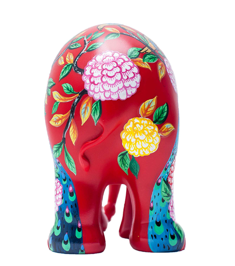 Elefante Peacock Garden H. 30cm Elephant Parade