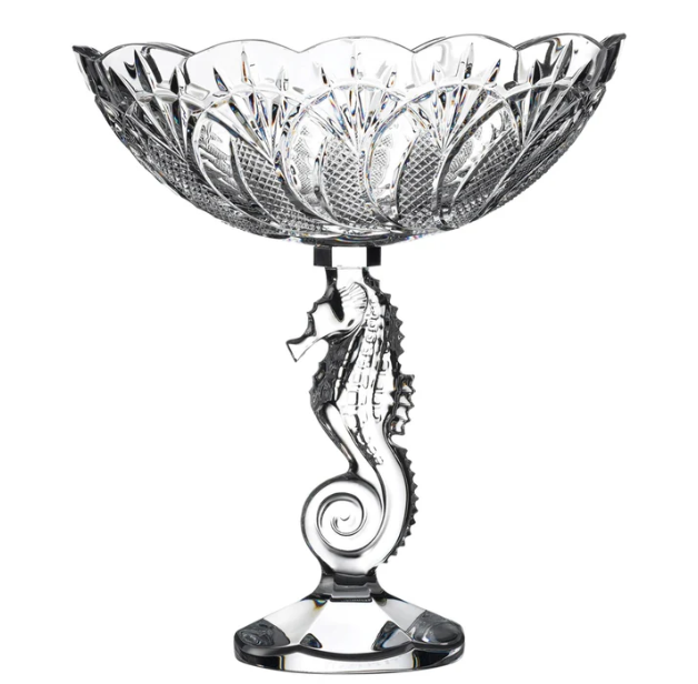 Centrotavola Crystal Seahorse 25cm Waterford