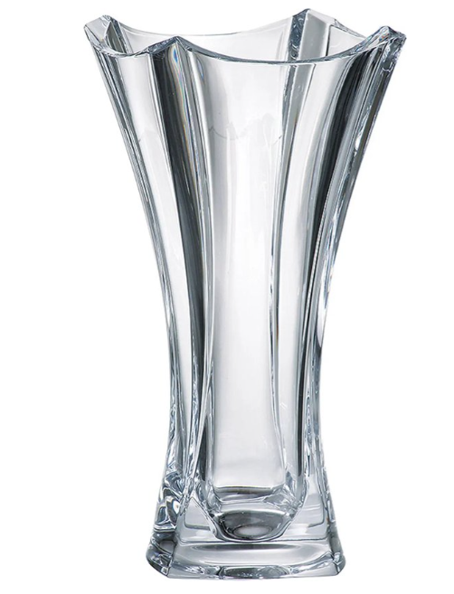 Vaso cristallo H.35cm Bohemia Crystal