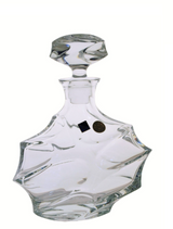 Bottiglia Whiskey "Calypso" in cristallo H.26cm Bohemia Crystal