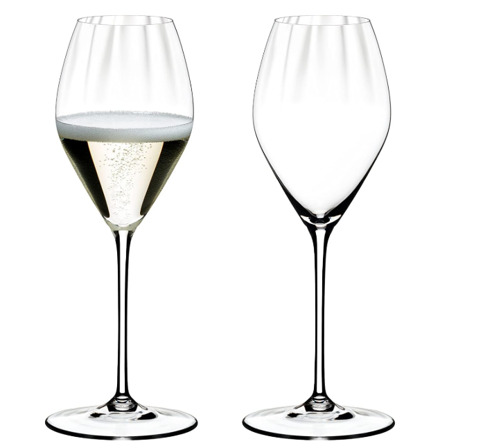 Set 2 bicchieri Champagne in cristallo Riedel