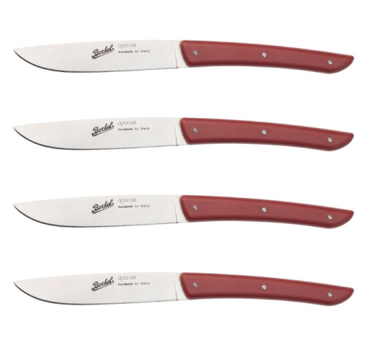 Set 4 coltelli bistecca Berkel colori assortiti