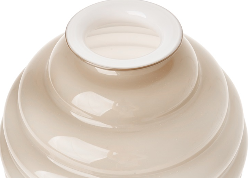 Vaso Olo fumè H 31cm Onlylux