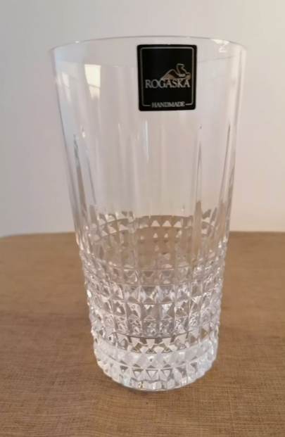 Set "Capri" tumbler alto 6pz in cristallo Rogaska