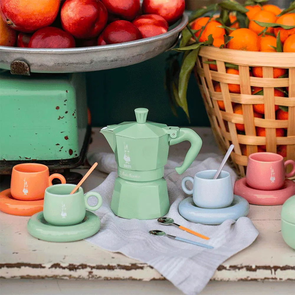 Set 4 tazzine multicolor - Collezione Mercato della frutta - Bialetti