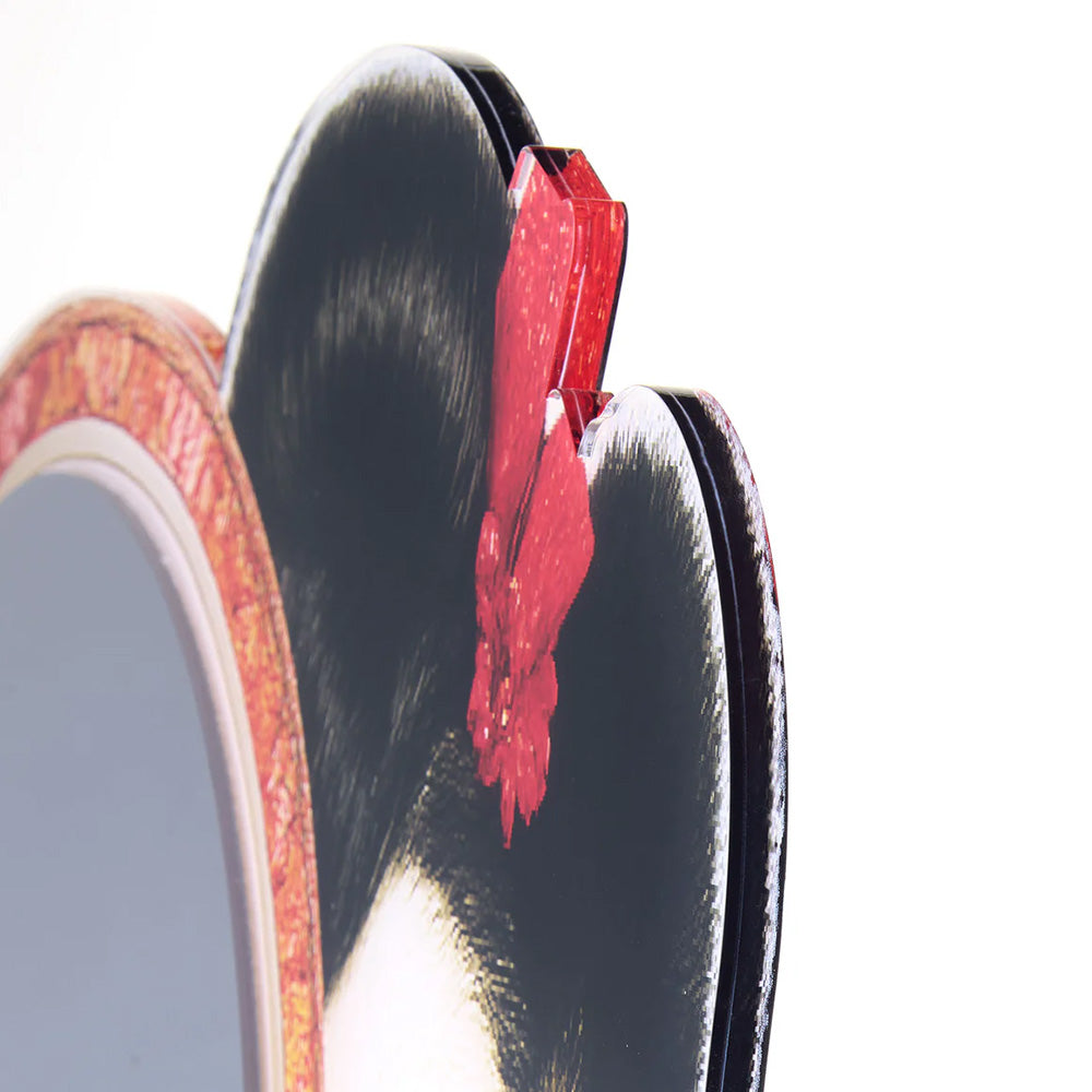 Specchio Animale Panda - DUE/MADAMA P - Collezione Zoom - Linee Recanati
