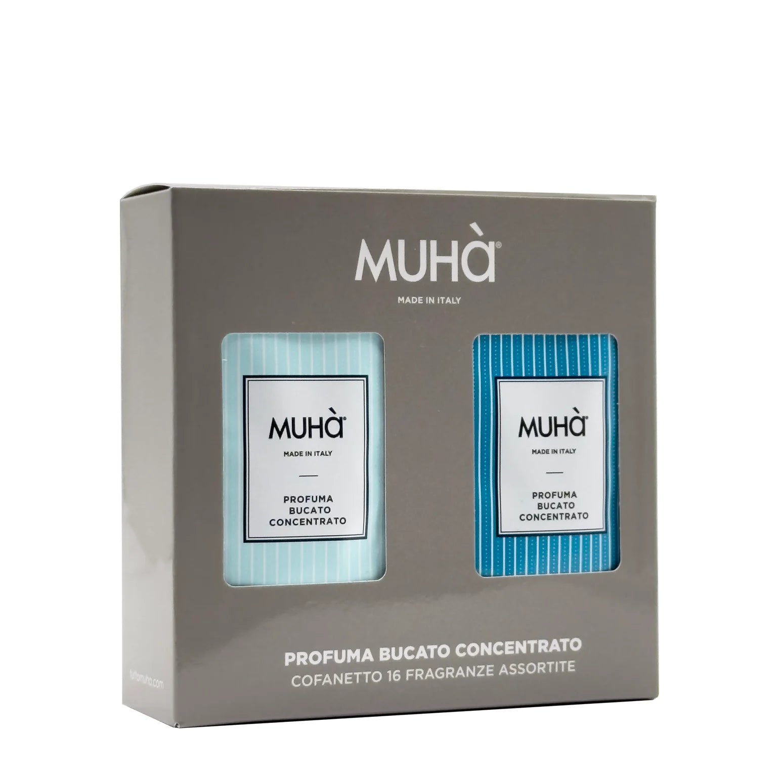 Discovery Kit Profuma Bucato 16 Bustine da 10ml Muhà