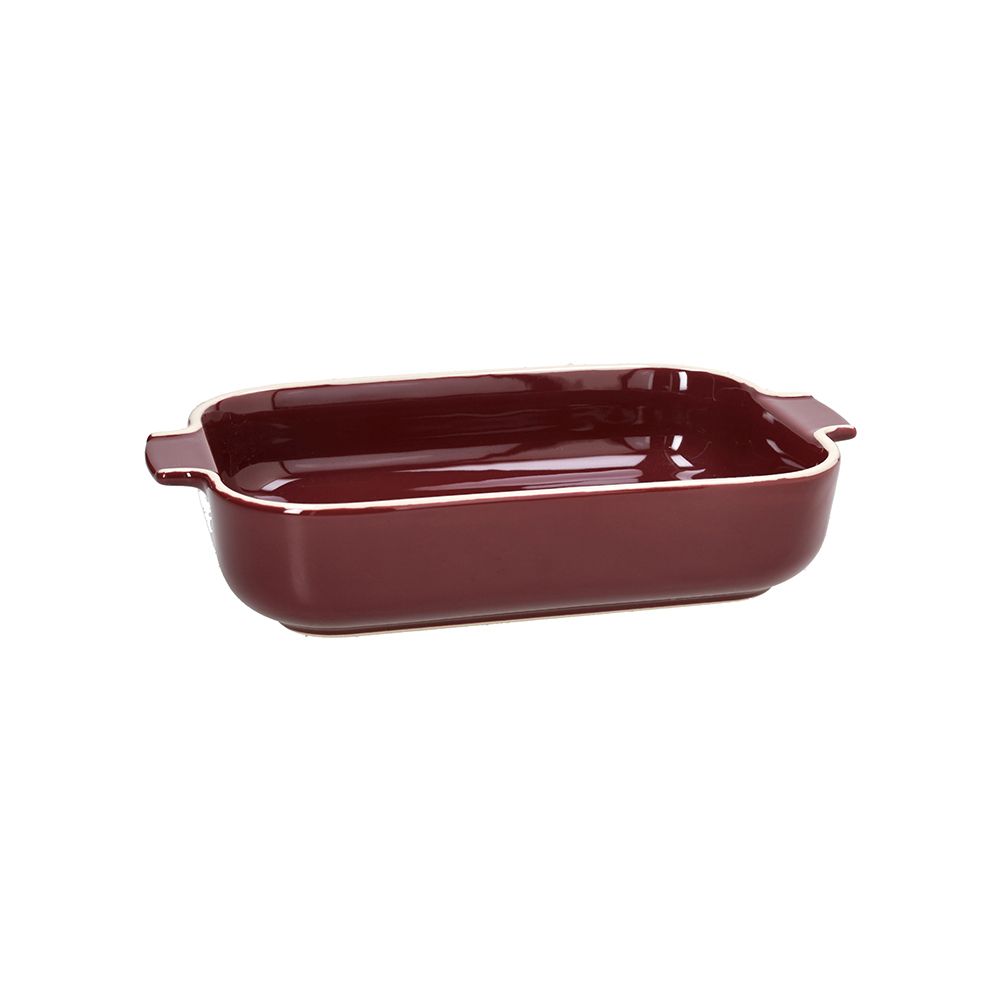 Pirofila rettangolare 36 x 23 cm Syrah Stoneware Rosso - Tognana