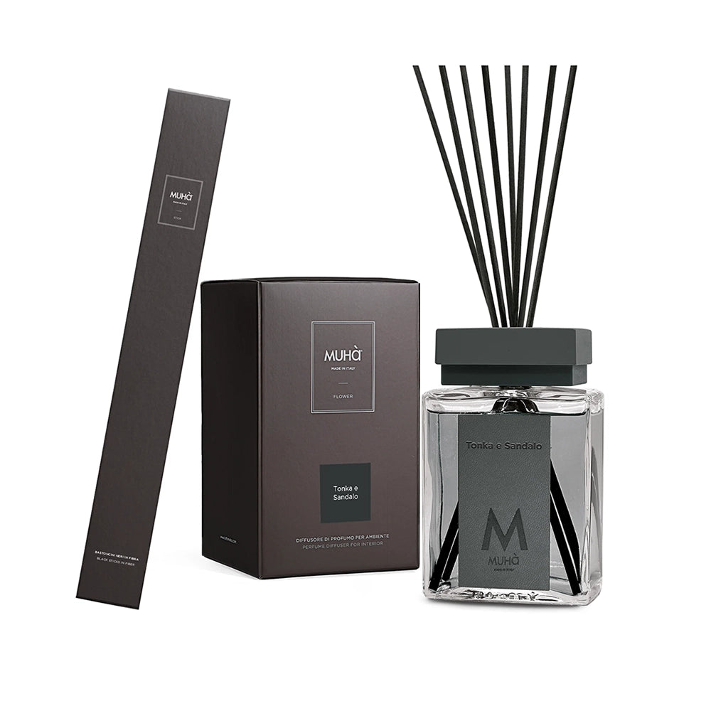 Diffusore Bastoncino | Lux Perfume Tonka e Sandalo Muhà