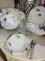 Servizio 41pzi in porcellana "Blue Butterfly" Wedgwood