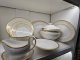 Servizio 42pzi in porcellana "Celestial Gold" Wedgwood