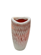 Vaso vetro arancione H.33cm Henriette