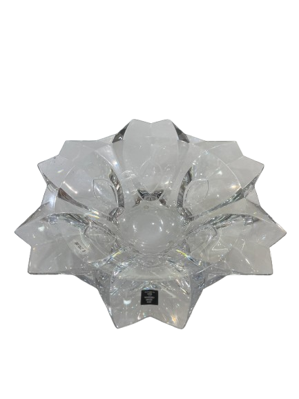 Centrotavola cristallo Ø34.5cm Rogaska