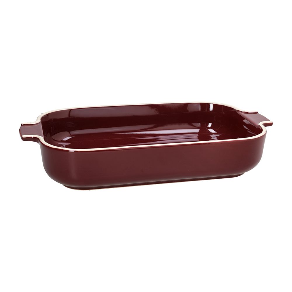 Pirofila rettangolare 30 x 18 cm Syrah Stoneware Rosso - Tognana