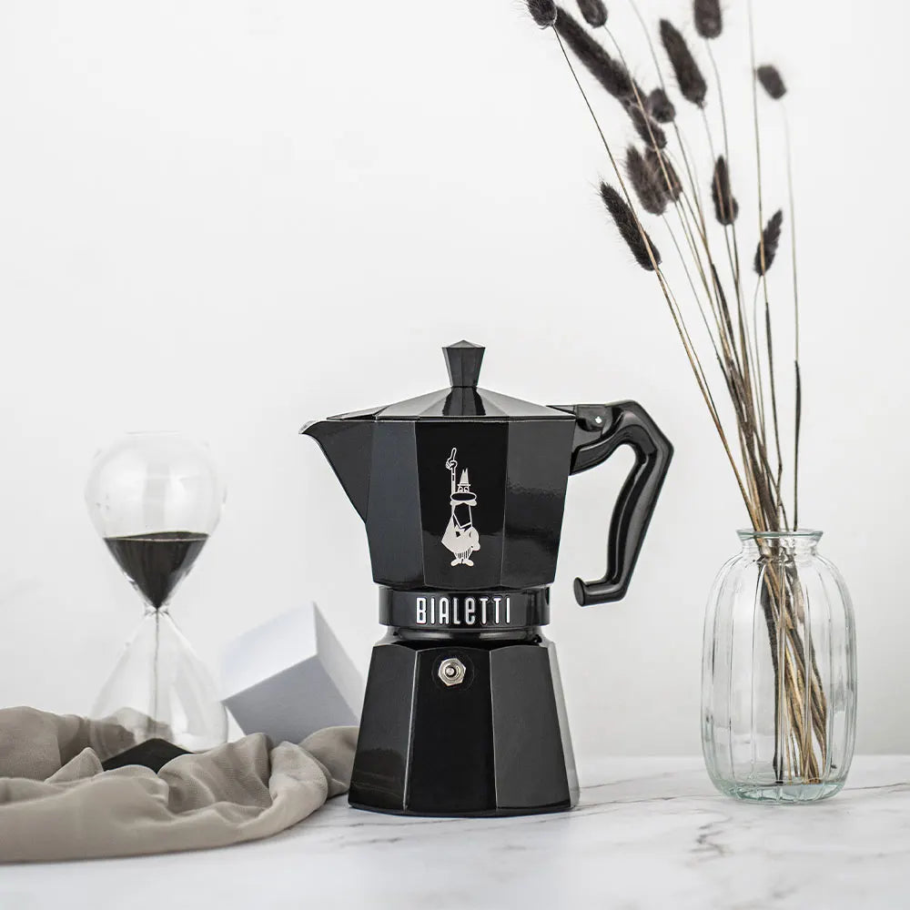 Moka Exclusive Black 3 Tazze - Bialetti