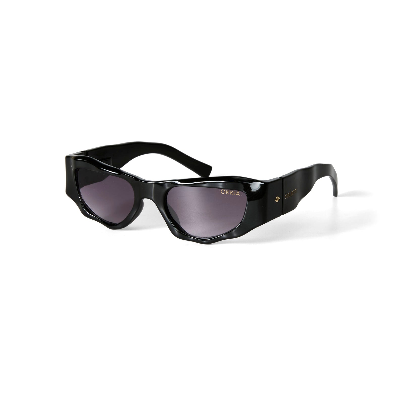 Occhiali da sole Seletti x OKKIA Colorado neri - Più Forty