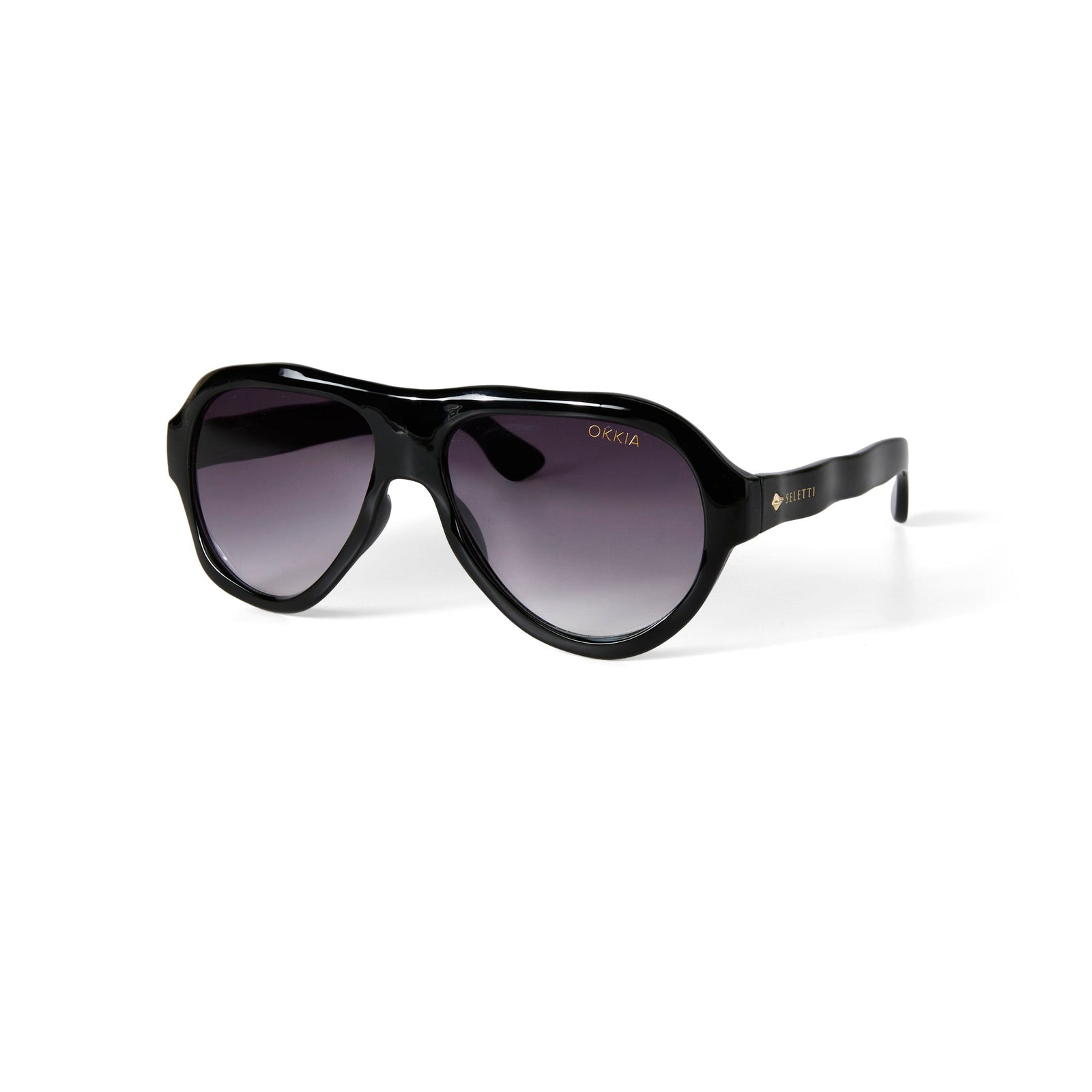 Occhiali da sole Seletti x OKKIA Florida neri - Più Forty