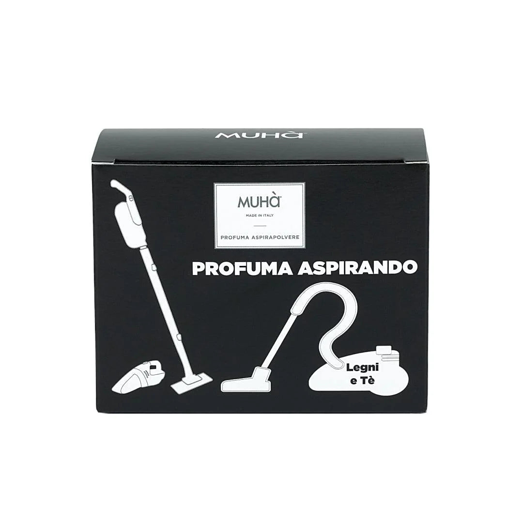 Profumatore Aspirapolvere Legni e Te' | Set 5 Buste Muhà