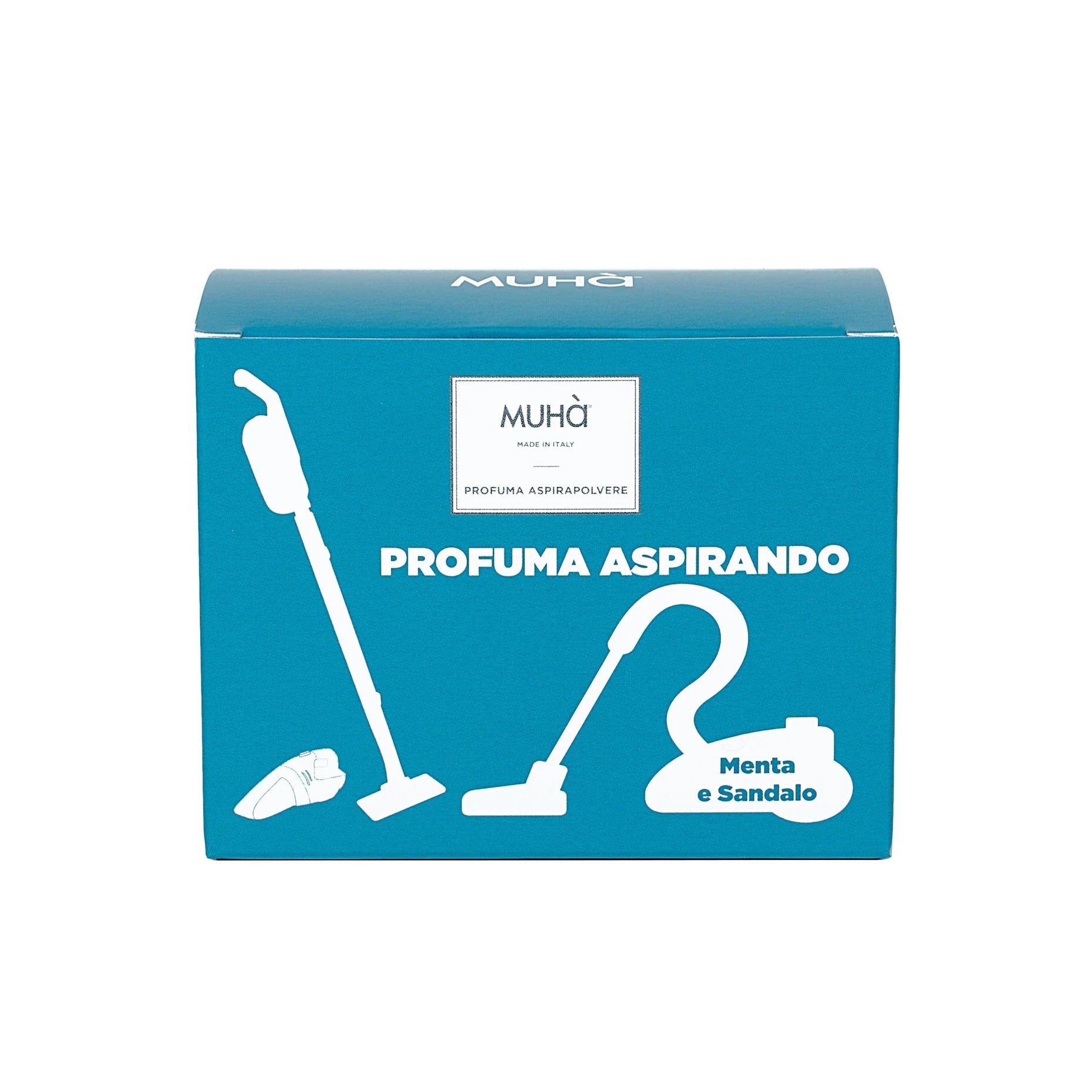 Profumatore Aspirapolvere Menta e Sandalo | Set 5 Buste Muhà