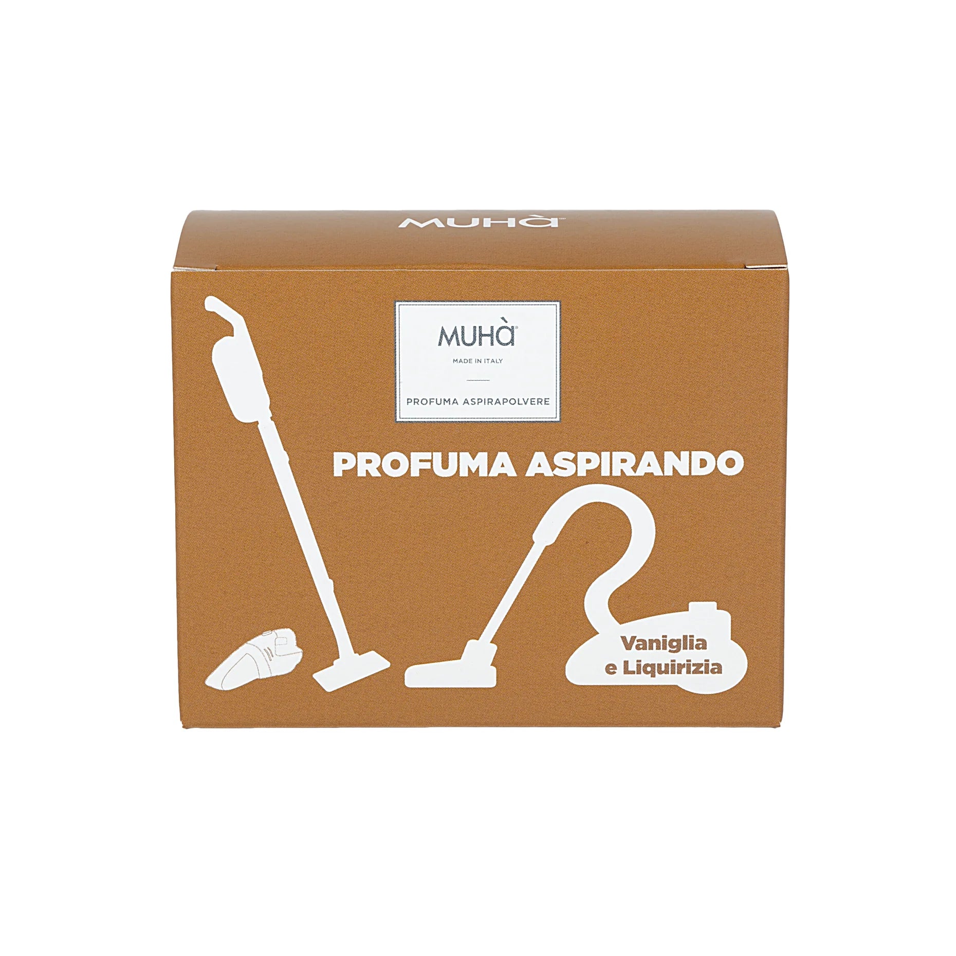 Profumatore Aspirapolvere Vaniglia e Liquirizia | Set 5 Buste Muhà