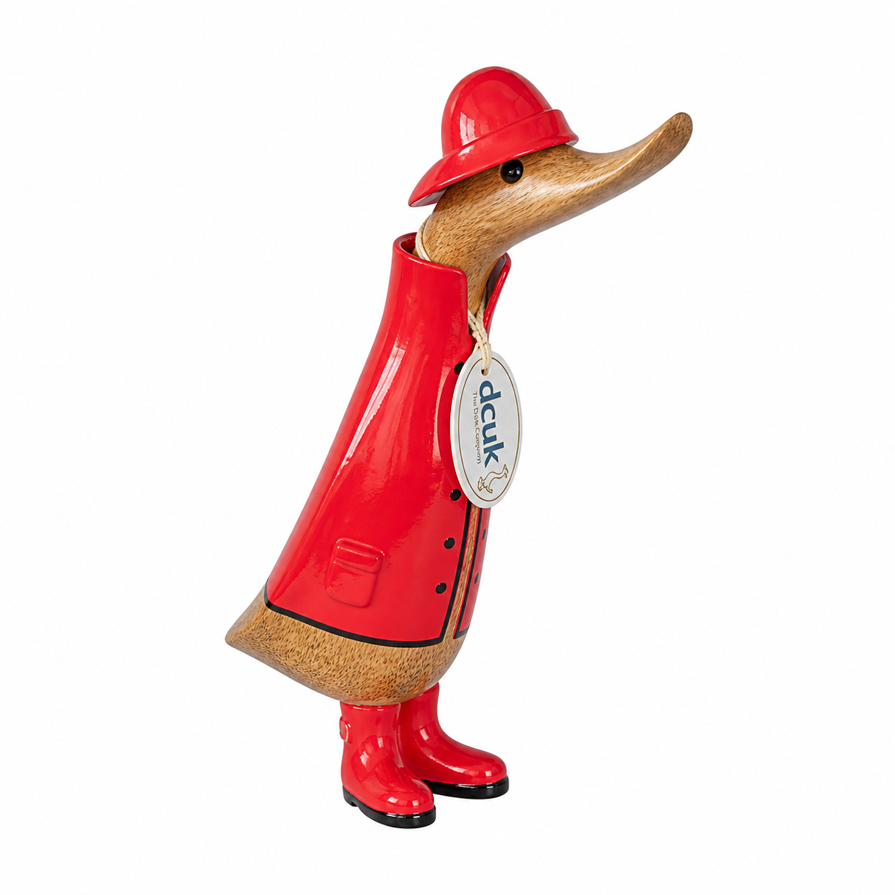 Duckling con Impermeabile Dipinto a Mano- Capitani Coraggiosi