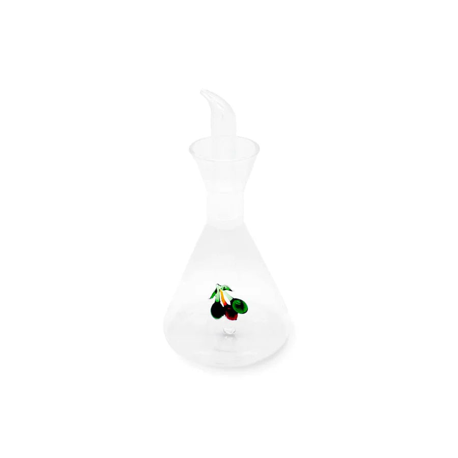 Oliera Vetro Borosilicato Cc 500 Ml Decoro Olivo - WD Lifestyle