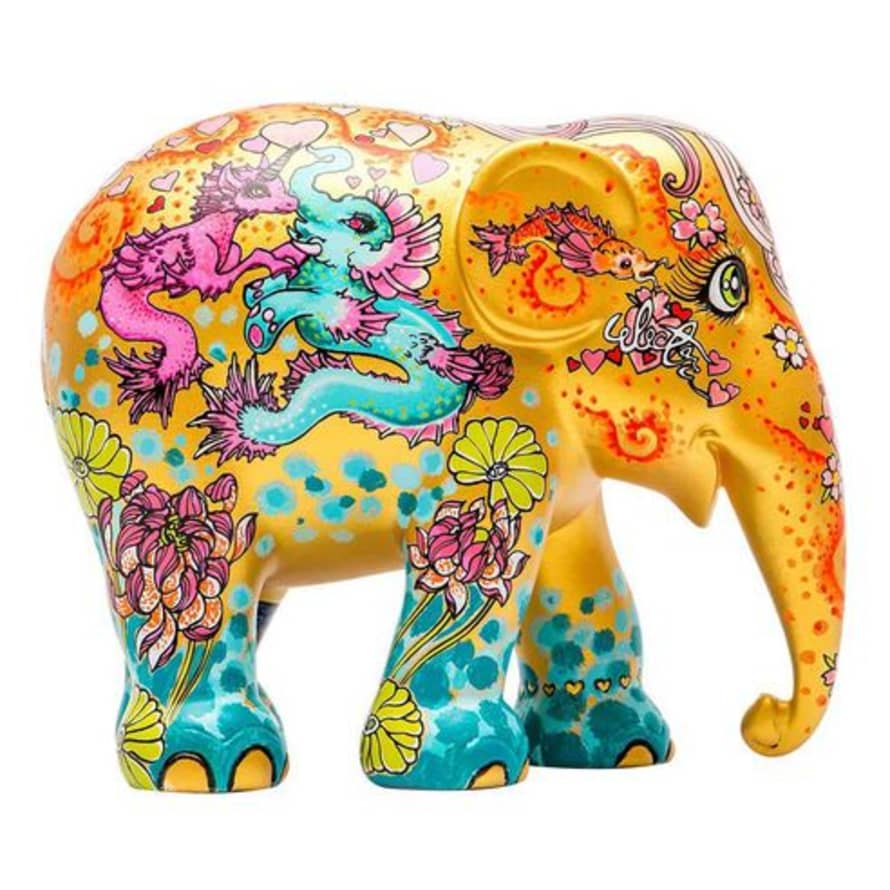 Elephant Parade in terracotta Stay Gold 20 cm