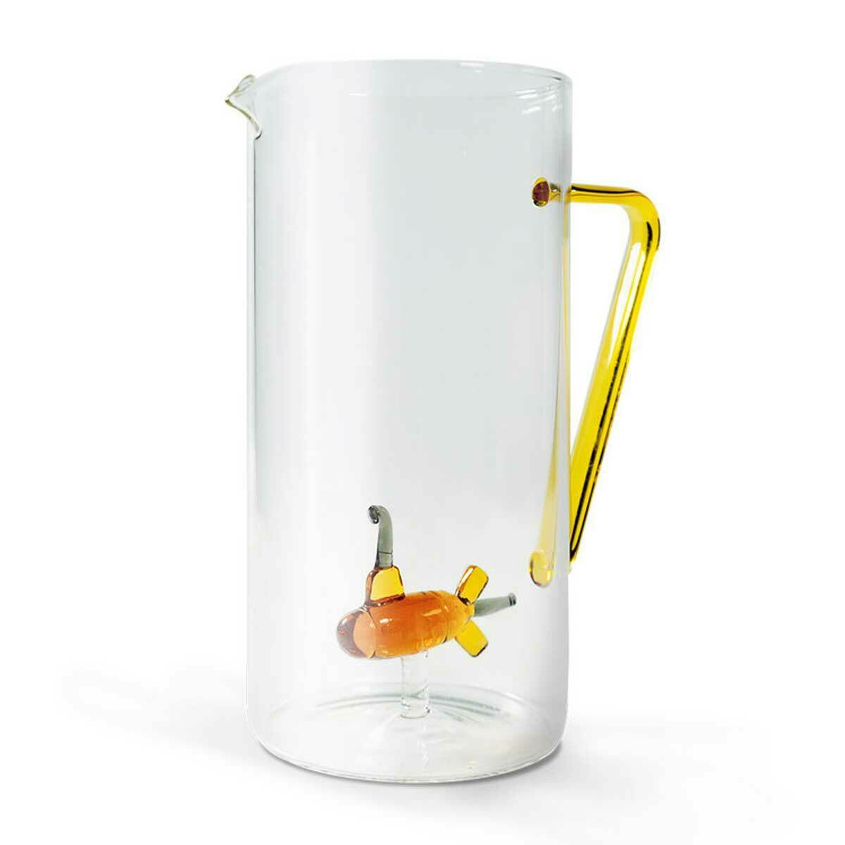 Brocca Figura Colorata in Vetro Borosilicato Submarine 1.2 L